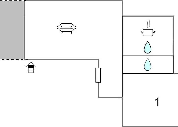 Apartman In With Kitchen